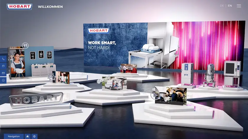 HOBART World | Digitale Plattform für HOBART – interaktive Präsentation von Spültechnik, Produkt-Highlights, ... HOBART World | Digitale Plattform für HOBART – interaktive Präsentation von Spültechnik, Produkt-Highlights, ...
